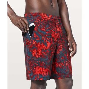 Lululemon Pace Breaker Short Canopy Hot Heat Mach Drawstring Size Medium